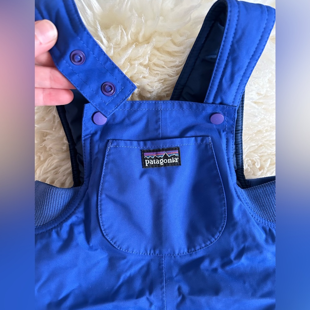 Patagonia H2No Blue Snow Bibs 6m